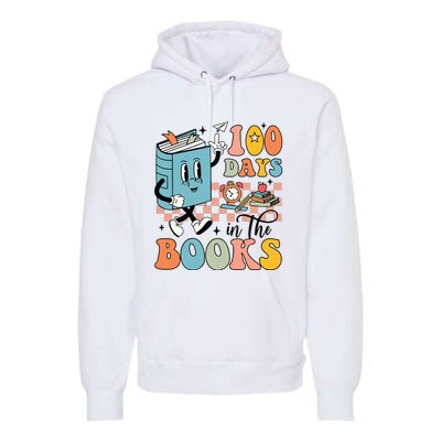 100 Days In The Books Teacher Life Premium Hoodie