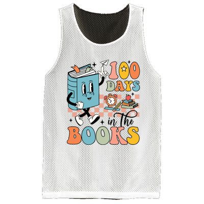 100 Days In The Books Teacher Life Mesh Reversible Basketball Jersey Tank