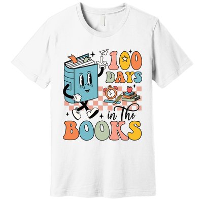 100 Days In The Books Teacher Life Premium T-Shirt