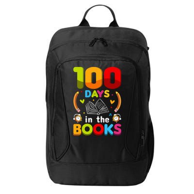 100 Days In The Books Love Book Teacher 100th Days Of School City Backpack