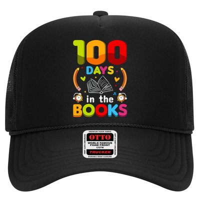 100 Days In The Books Love Book Teacher 100th Days Of School Trucker Hat