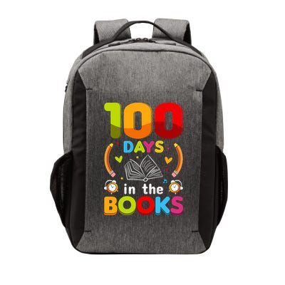 100 Days In The Books Love Book Teacher 100th Days Of School Vector Backpack