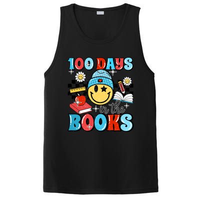 100 Days In Books 100 Days Of School Gift PosiCharge Competitor Tank