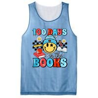 100 Days In Books 100 Days Of School Gift Mesh Reversible Basketball Jersey Tank