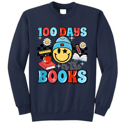 100 Days In Books 100 Days Of School Gift Sweatshirt