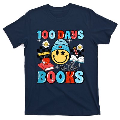 100 Days In Books 100 Days Of School Gift T-Shirt