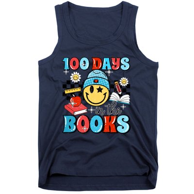 100 Days In Books 100 Days Of School Gift Tank Top