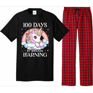 100 Days Of School Unicorn Teacher 100th Day Of School Pajama Set