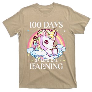 100 Days Of School Unicorn Teacher 100th Day Of School T-Shirt