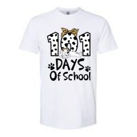 101 Days Of School Dalmatian Dog Boys Girls 100 Days Smarter Softstyle CVC T-Shirt