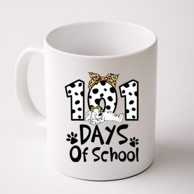 101 Days Of School Dalmatian Dog Boys Girls 100 Days Smarter Coffee Mug