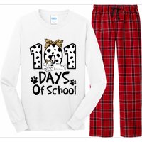 101 Days Of School Dalmatian Dog Boys Girls 100 Days Smarter Long Sleeve Pajama Set