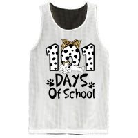 101 Days Of School Dalmatian Dog Boys Girls 100 Days Smarter Mesh Reversible Basketball Jersey Tank