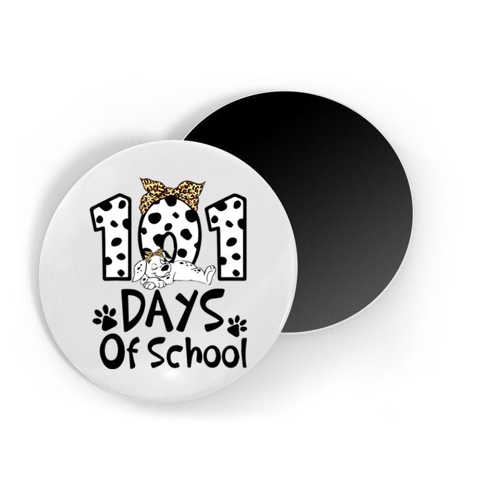 101 Days Of School Dalmatian Dog Boys Girls 100 Days Smarter Magnet