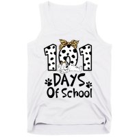 101 Days Of School Dalmatian Dog Boys Girls 100 Days Smarter Tank Top