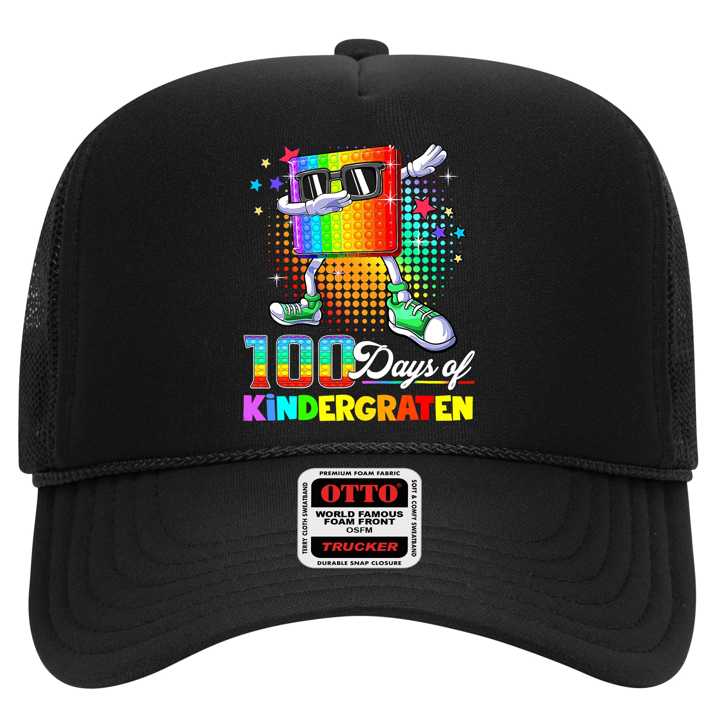 100 Days Of Kindergarten School Teacher 100th Day Pop Hat