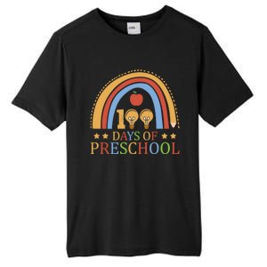 100 Days Of Preschool Nursery School Pencil Student Cute Gift Tall Fusion ChromaSoft Performance T-Shirt