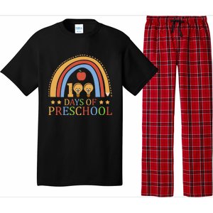 100 Days Of Preschool Nursery School Pencil Student Cute Gift Pajama Set