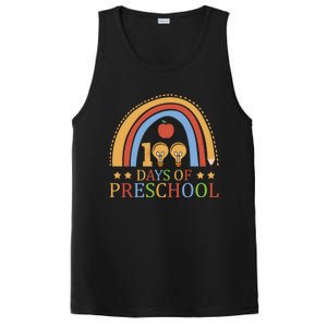 100 Days Of Preschool Nursery School Pencil Student Cute Gift PosiCharge Competitor Tank