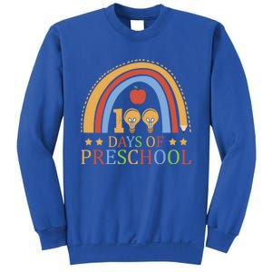 100 Days Of Preschool Nursery School Pencil Student Cute Gift Sweatshirt