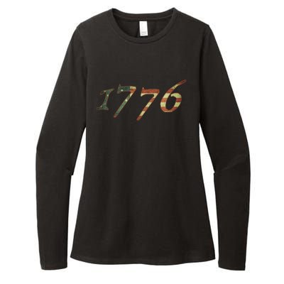 1776 Declaration Of Independence Us Flag Gift Womens CVC Long Sleeve Shirt