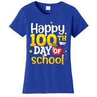 100 Days Of School Teachers Happy 100th Day Of School Gift Women's T-Shirt