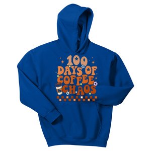 100 Days Of School Coffee Lover 100th Day Of School Teacher Kids Hoodie