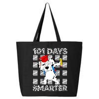 101 Days Of School Dalmatian Dog 100 Days Smarter Teacher 25L Jumbo Tote