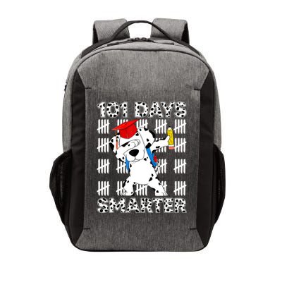 101 Days Of School Dalmatian Dog 100 Days Smarter Teacher Vector Backpack