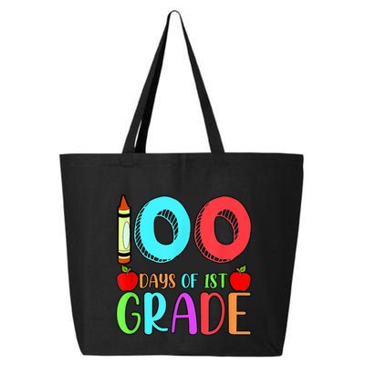 100 Days Of 1st Grade Happy 100th Day Of School 25L Jumbo Tote