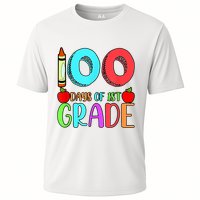 100 Days Of 1st Grade Happy 100th Day Of School Performance Shirt