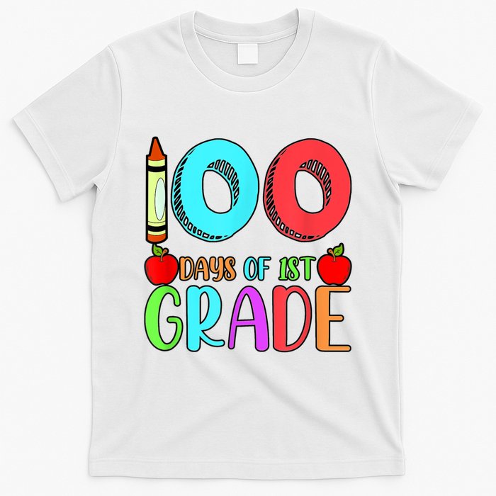 100 Days Of 1st Grade Happy 100th Day Of School T-Shirt