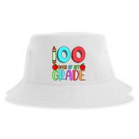 100 Days Of 1st Grade Happy 100th Day Of School Sustainable Bucket Hat