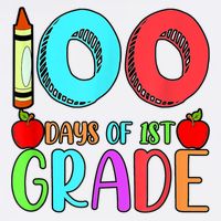 100 Days Of 1st Grade Happy 100th Day Of School Sustainable Bucket Hat