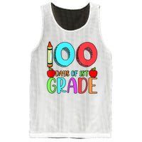 100 Days Of 1st Grade Happy 100th Day Of School Mesh Reversible Basketball Jersey Tank