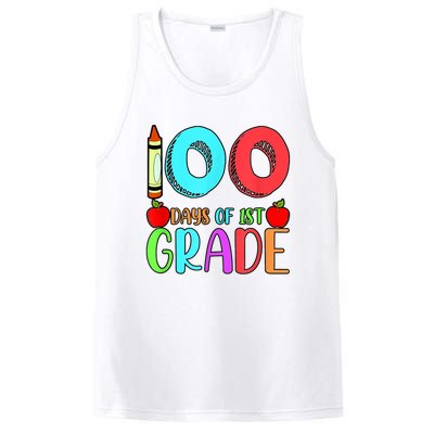 100 Days Of 1st Grade Happy 100th Day Of School PosiCharge Competitor Tank