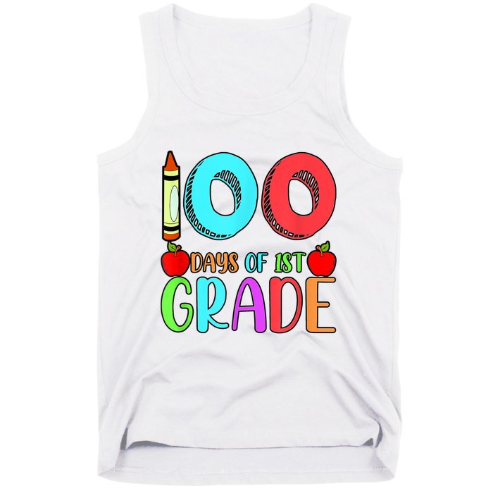 100 Days Of 1st Grade Happy 100th Day Of School Tank Top