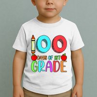 100 Days Of 1st Grade Happy 100th Day Of School Toddler T-Shirt