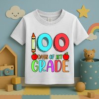 100 Days Of 1st Grade Happy 100th Day Of School Toddler T-Shirt