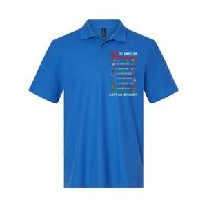 12 Days Of Pharmacy Funny Christmas Pharmacist Tech Xmas Gift Softstyle Adult Sport Polo