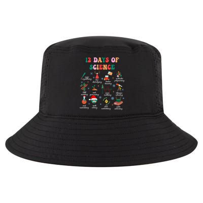 12 Days Of Science Scientist Teacher Christmas Science Xmas Cool Comfort Performance Bucket Hat