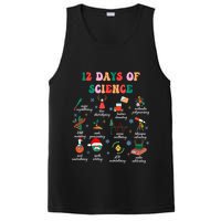 12 Days Of Science Scientist Teacher Christmas Science Xmas PosiCharge Competitor Tank