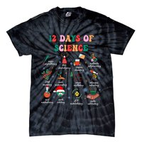 12 Days Of Science Scientist Teacher Christmas Science Xmas Tie-Dye T-Shirt