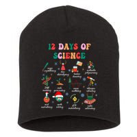 12 Days Of Science Scientist Teacher Christmas Science Xmas Short Acrylic Beanie