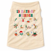 12 Days Of Science Scientist Teacher Christmas Science Xmas Doggie Tank