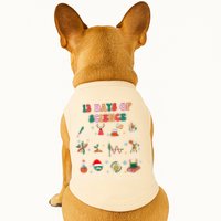 12 Days Of Science Scientist Teacher Christmas Science Xmas Doggie Tank