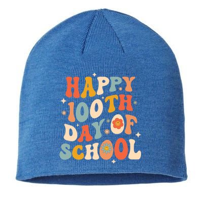 100th Day Of School Teachers Happy 100 Days Gift Sustainable Beanie