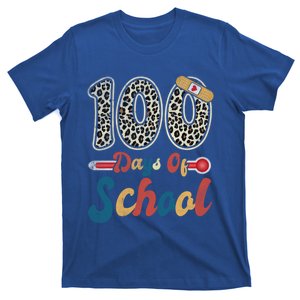 100 Days Of School Nurse Teacher Student 100th Day Of School Cool Gift T-Shirt