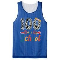 100 Days Of School Nurse Teacher Student 100th Day Of School Cool Gift Mesh Reversible Basketball Jersey Tank