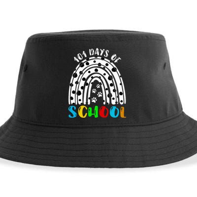 101 Days Of School Smarter Dalmatian Lovers Sustainable Bucket Hat